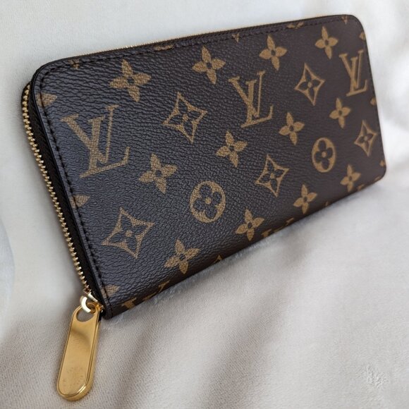 Louis Vuitton Bags Louis Vuitton Zip Around Brown Leather Monogram